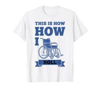 Conciencia de la discapacidad Así es como me enorgullezco Camiseta