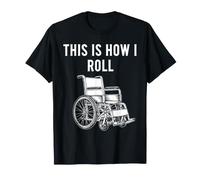 Conciencia de la discapacidad Así es como ruedo el Orgullo Camiseta