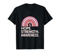 Conciencia de la Fuerza de la Esperanza Conciencia del cáncer de Mama Camiseta