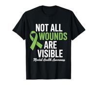 Conciencia de la salud mental No todas las heridas son visibles Camiseta