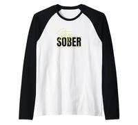 Conciencia de la sobriedad para Mantenerse Sobrio recuperación Camiseta Manga Raglan