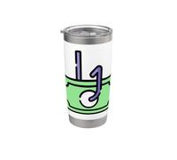 Conciencia de seguridad cibernética para sobrevivientes de phishing Manténgase alerta Vaso térmico de acero inoxidable de doble pared