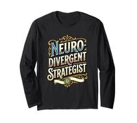 Conciencia del estratega neurodivergente TH Neurodivergente Orgullo Manga Larga