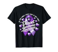Conciencia del síndrome de Dravet Cada pelea es nuestro corazón de lucha Camiseta