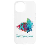 Conciencia del síndrome x frágil Carcasa para iPhone 15