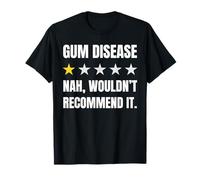 Conciencia Divertida sobre la Enfermedad de Las encías Camiseta