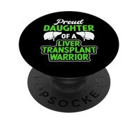 Conciencia Donación y Trasplante de Hígado PopSockets PopGrip Adhesivo