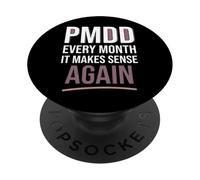 Conciencia PMDD PMDD Apoya la Salud hormonal de la Fase lútea PopSockets PopGrip Adhesivo