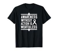 Conciencia sin acción Cita sin Valor Motivación Camiseta
