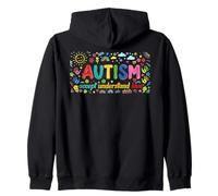 Conciencia sobre el Autismo Aceptar Comprender el Amor Mes del Orgullo Autista Sudadera con Capucha