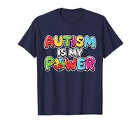 Conciencia sobre el autismo - El autismo es mi poder Conciencia del niño autista Camiseta