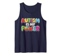 Conciencia sobre el autismo - El autismo es mi poder Conciencia del niño autista Camiseta sin Mangas