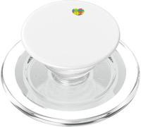 Conciencia sobre el Autismo: I Heart (Amor) Terapia del Habla PopSockets PopGrip para MagSafe