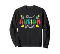 Conciencia sobre el autismo Madre Hijo Hija Autista Niño Autismo Mamá Sudadera