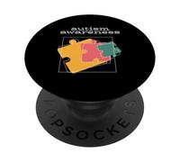 Conciencia sobre el Autismo PopSockets PopGrip Adhesivo