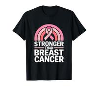 Conciencia sobre el cáncer de Mama más Fuerte Que el cáncer de Mama Camiseta