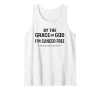 Conciencia sobre el Melanoma Soy una fe Cristiana Libre de cáncer de Melanoma Camiseta sin Mangas