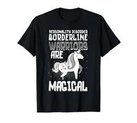 Conciencia sobre el Trastorno límite mágico de la Personalidad de Warriors Camiseta gráfica económica, Hombre, Negro, M