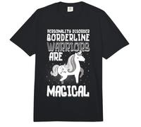 Conciencia sobre el Trastorno límite mágico de la Personalidad de Warriors Comfort Colors Adult Heavyweight T-Shirt