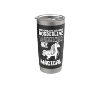 Conciencia sobre el trastorno límite mágico de la personalidad de Warriors Vaso térmico de acero inoxidable de doble pared