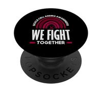 Conciencia sobre la Anemia falciforme Que luchamos Juntos PopSockets PopGrip Adhesivo