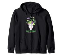 Conciencia sobre la Salud Mental Lucha contra el estigma Mariposa Arte Sudadera con Capucha