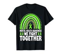 Conciencia sobre la Salud Mental luchamos Juntos Camiseta