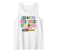 Conciencia sobre la Salud Mental Nunca estás Solo Camiseta sin Mangas