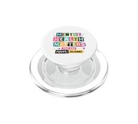 Conciencia sobre la Salud Mental Nunca estás Solo PopSockets PopGrip para MagSafe