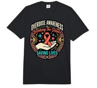 Conciencia sobre Sobredosis Rompiendo el Silencio Salvando Vidas Advocate S Comfort Colors Adult Heavyweight T-Shirt