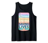 Conciencia Sobredosis Rompiendo Silencio Salvar Vidas Apoyo Ri Camiseta sin Mangas