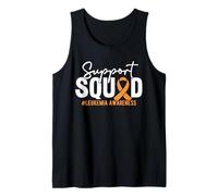 Concienciación de la Familia de los Luchadores del escuadrón de Apoyo contra la leucem Camiseta sin Mangas