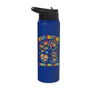 Concienciación sobre el autismo Aceptación Educación Stainless Steel Insulated Water Bottle