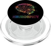 Concienciación sobre el autismo TDAH Neurospicy Educación PopSockets PopGrip para MagSafe