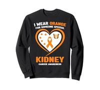 Concienciación sobre el cáncer de riñón I Wear Orange for Someone Special Sudadera
