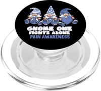 Concienciación sobre el dolor Gnomo Uno Lucha Solo Cinta PopSockets PopGrip para MagSafe