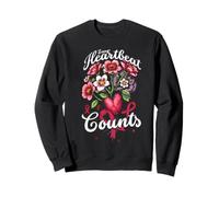 Concienciación Sobre El Ictus Every Heartbeat Counts Sudadera