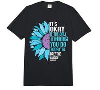 Concienciación sobre la depresión Prevención del Suicidio Comfort Colors Adult Heavyweight T-Shirt