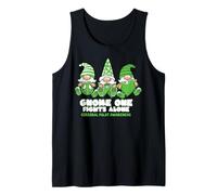 Concienciación sobre la parálisis cerebral Gnome One Fights Camiseta sin Mangas