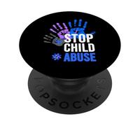 Concienciación sobre la prevención del abuso Infantil PopSockets PopGrip Adhesivo