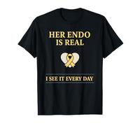 Concientización de la Endometriosis Endo Warrior Apoyo de Salud para Mujeres Camiseta