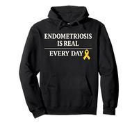 Concientización de la Endometriosis Endo Warrior Apoyo de Salud para Mujeres Sudadera con Capucha