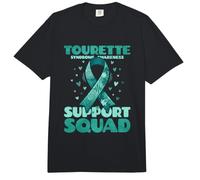 Concientización del Síndrome de Tourette de Support Squad Comfort Colors Adult Heavyweight T-Shirt