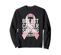 Concientización Fuerte sobre el cáncer de Mama 2026 sobre el cáncer de Mama Sudadera