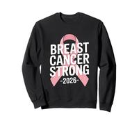 Concientización Fuerte sobre el cáncer de Mama 2026 sobre el cáncer de Mama Sudadera