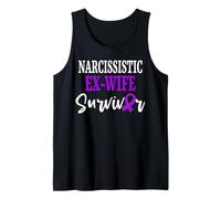 Concientización narcisista sobre la violencia doméstica sobreviviente de ex esposa Camiseta sin Mangas
