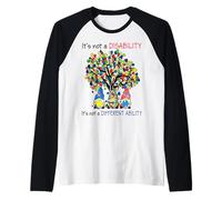 Concientización sobre el Autismo Hombres, Mujeres, Niños, Niñas Niños Apoyo Autista Camiseta Manga Raglan