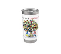 Concientización sobre el autismo Hombres, Mujeres, Niños, Niñas Niños Apoyo Autista Vaso térmico de acero inoxidable de doble pared