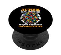 Concientización sobre el Autismo Neurodiversidad Día Mundial del Autismo Autista PopSockets PopGrip Adhesivo