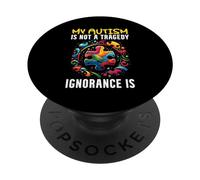 Concientización sobre el Autismo Neurodiversidad Día Mundial del Autismo Autista PopSockets PopGrip Adhesivo